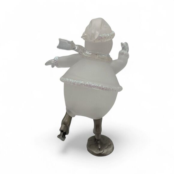 VTG House of Lloyd Christmas Around The World Skating Snowlady & Snowman - Picture 8 of 13